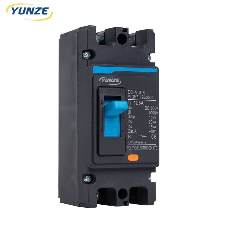 DC Molded Case Circuit Breaker Blue Handle