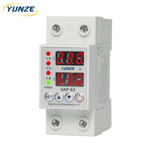 Single-phase voltage protector photos