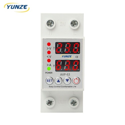 Single-phase voltage protector photos