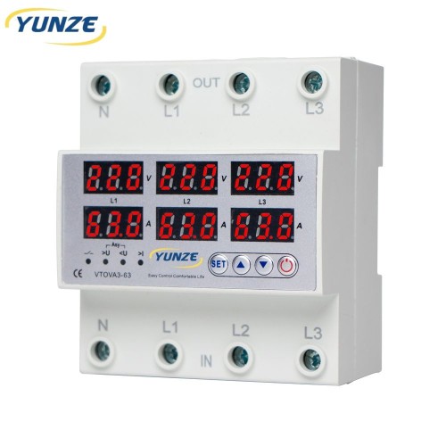 Three-phase Overvoltage and Undervoltage Protector